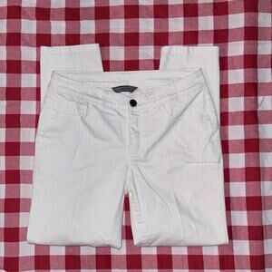 Christopher & Banks White Signature Slimming Stretch Jeans